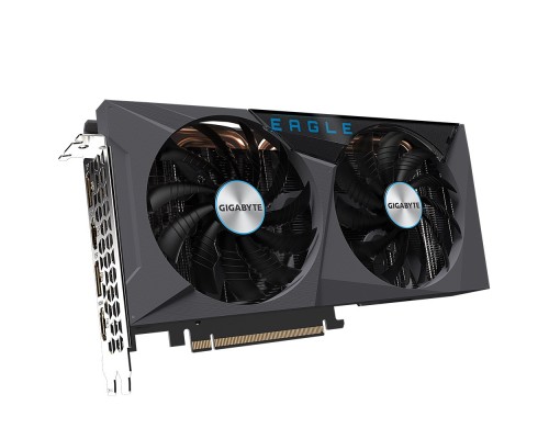 Видеокарта GIGABYTE GeForce RTX 3060 EAGLE OC 12G / 1807MHz 12GB GDDR6 192bit 2xDP 2xHDMI 1x8pin 550W / GV-N3060EAGLE OC-12GD