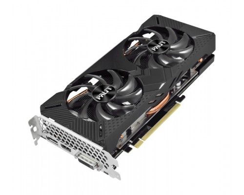 Видеокарта PALIT GeForce GTX 1660 SUPER GP / 1785MHz 6GB GDDR6 192bit 14Gbps 1xDVI 1xHDMI 1xDP 1x8pin 450W / NE6166S018J9-1160A