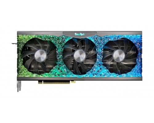 Видеокарта PALIT GeForce RTX 3070 GAMEROCK / 1725MHz 8GB GDDR6 256bit 14Gbps 1xHDMI 3xDP 2x8pin 650W / NE63070019P2-1040G