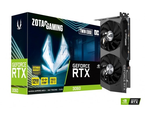 Видеокарта ZOTAC GAMING GeForce RTX 3060 Twin Edge OC / ZT-A30600H-10M