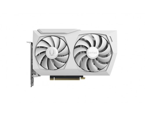 Видеокарта ZOTAC GAMING GeForce RTX 3070 Twin Edge OC White Edition / 1755MHz 8GB GDDR6 256bit 14Gbps 3xDP 1xHDMI 2x8pin 650W / ZT-A30700J-10P