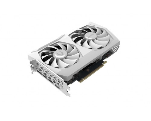 Видеокарта ZOTAC GAMING GeForce RTX 3070 Twin Edge OC White Edition / 1755MHz 8GB GDDR6 256bit 14Gbps 3xDP 1xHDMI 2x8pin 650W / ZT-A30700J-10P