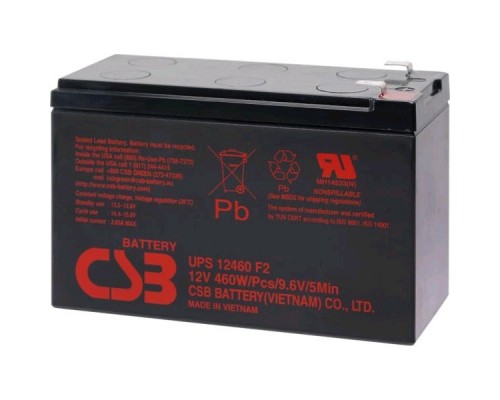 Аккумулятор CSB UPS12460   12V 9Ah
