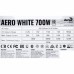 Блок питания для ПК AERO WHITE 700 - 700W 80+, КПД87%, ATX v2.4, A.PFC, Fan 12cm, Japanese Capacitors