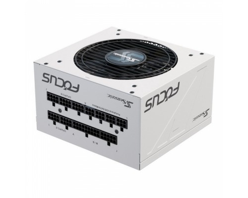 Блок питания для ПК FOCUS GX-850 White SSR-850FX White APFC 0.99; Модульный МВ(20+4), 2xCPU(4+4),6xPCI-E(6+2),10xSATA,5xMolex,2xMolex to SATA 3.3 Adapter;Fan 120мм, S3FC ;КПД>87%;100-240В,50-60Гц;Защиты OPP/OVP/UVP/ OCP/OTP/SCP;EnergyStar,RoHS; MTBF>