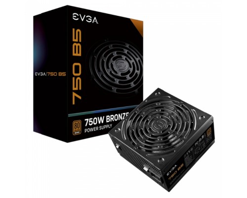 Блок питания для ПК 750 B5 220-B5-0750-V2 80 Plus BRONZE 750W, Fully Modular, EVGA ECO Mode