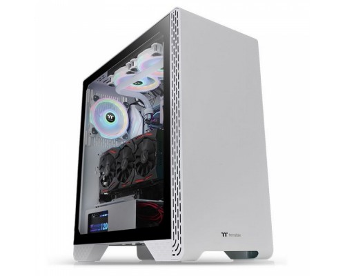 Корпус S300 TG Snow CA-1P5-00M6WN-00 White/Win/SPCC/Tempered Glass*1/120mm Standard Fan*1 (524018)