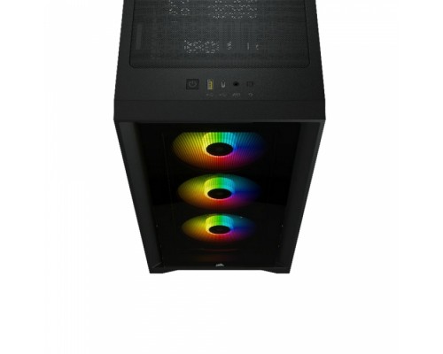 Корпус iCUE 4000X RGB CC-9011204-WW  Tempered Glass Mid-Tower, Black