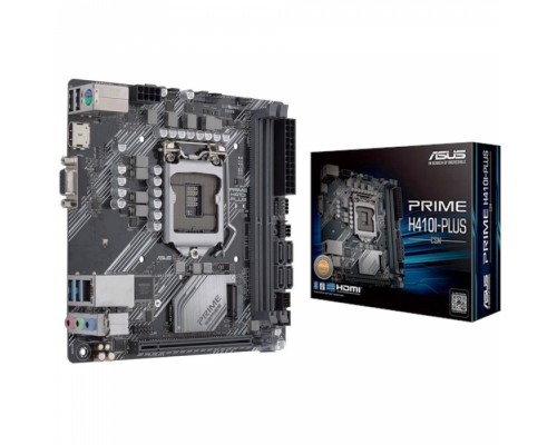 Материнская плата PRIME H410I-PLUS LGA1200,H410,USB3.2,SATA,MB RTL