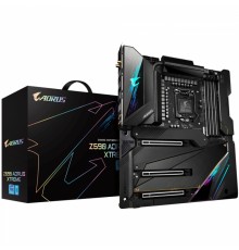 Материнская плата Z590 AORUS XTREME, Socket 1200, Intel®Z590, 4xDDR4-3200, HDMI, 3xPCI-Ex16, 6xSATA3(RAID 0/1/5/10), 3xM.2, 8Ch Audio, 10GLan, 2.5GLan, WiFi, (0+4)xUSB2.0, (8+2)xUSB3.2, (2+1)xUSB3.2 Type-C™, ATX, RTL,                                 