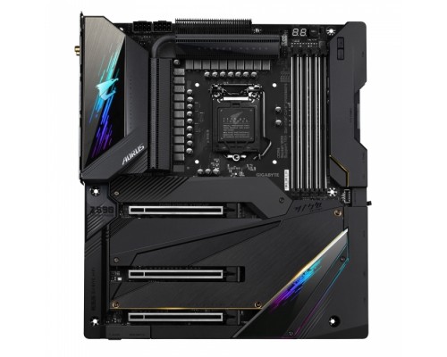 Материнская плата Z590 AORUS XTREME, Socket 1200, Intel®Z590, 4xDDR4-3200, HDMI, 3xPCI-Ex16, 6xSATA3(RAID 0/1/5/10), 3xM.2, 8Ch Audio, 10GLan, 2.5GLan, WiFi, (0+4)xUSB2.0, (8+2)xUSB3.2, (2+1)xUSB3.2 Type-C™, ATX, RTL,