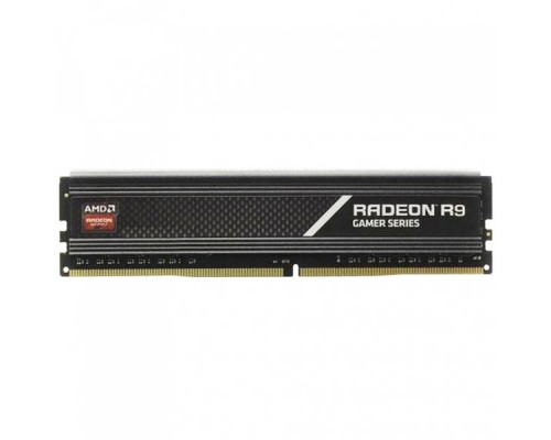 Оперативная память 16GB AMD Radeon™ DDR4 3000 DIMM R9 Gamers Series Black R9416G3000U2S-UO Non-ECC, CL16, 1.35V, Bulk