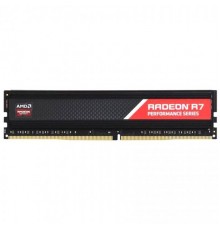 Оперативная память 16GB AMD Radeon™ DDR4 2400 DIMM R7 Performance Series Black Gaming Memory R7S416G2400U2S Non-ECC, CL16, 1.2V, Heat Shield, RTL                                                                                                         