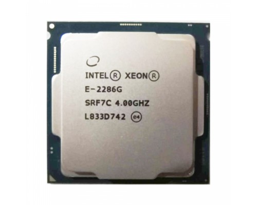 Процессор Xeon E-2286G 6 Cores, 12 Threads, 4.0/4.9GHz, 12M, DDR4-2666, Graphics, 95W