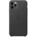 Чехол iPhone 11 Pro Leather Case - Black