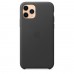 Чехол iPhone 11 Pro Leather Case - Black