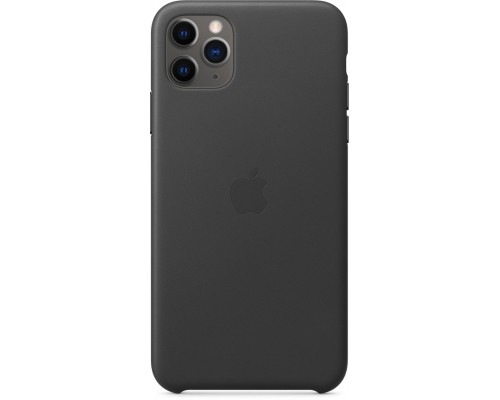 Чехол iPhone 11 Pro Max Leather Case - Black