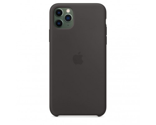 Чехол iPhone 11 Pro Max Silicone Case - Black