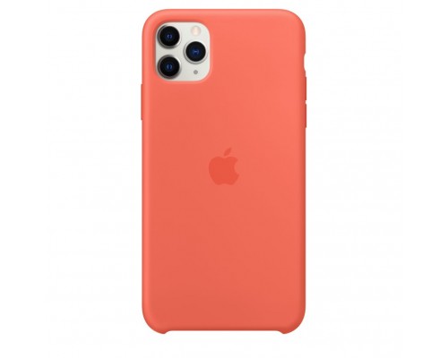 Чехол iPhone 11 Pro Max Silicone Case - Clementine (Orange)