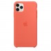 Чехол iPhone 11 Pro Max Silicone Case - Clementine (Orange)