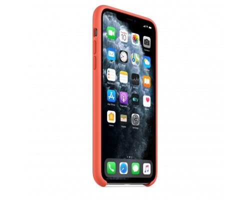 Чехол iPhone 11 Pro Max Silicone Case - Clementine (Orange)