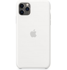 Чехол iPhone 11 Pro Max Silicone Case - White                                                                                                                                                                                                             