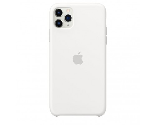 Чехол iPhone 11 Pro Max Silicone Case - White