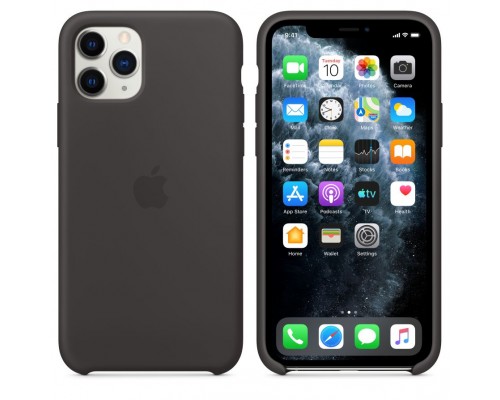 Чехол iPhone 11 Pro Silicone Case - Black