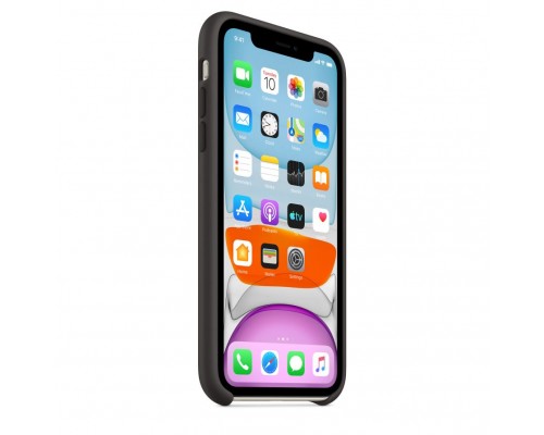 Чехол iPhone 11 Silicone Case - Black