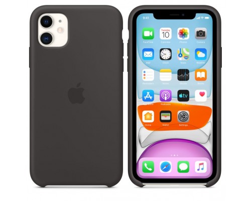 Чехол iPhone 11 Silicone Case - Black