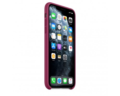 Чехол iPhone 11 Pro Max Silicone Case - Pomegranate