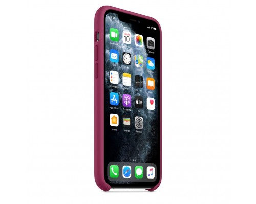 Чехол iPhone 11 Pro Silicone Case - Pomegranate