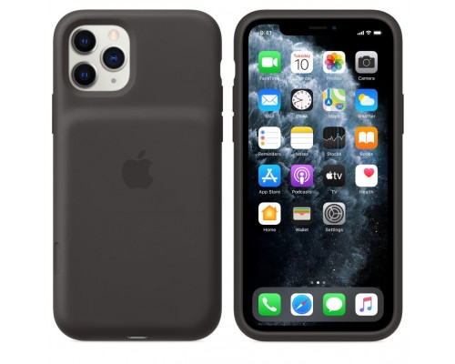 Чехол iPhone 11 Pro Smart Battery Case with Wireless Charging - Black