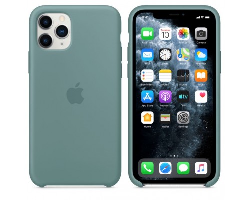 Чехол iPhone 11 Pro Silicone Case - Cactus