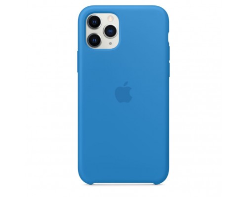 Чехол iPhone 11 Pro Silicone Case - Surf Blue