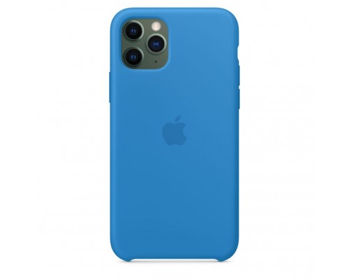 Чехол iPhone 11 Pro Silicone Case - Surf Blue