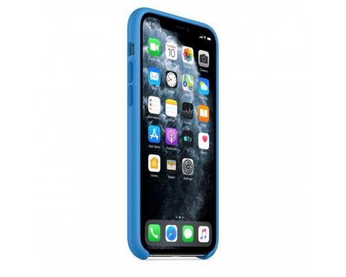 Чехол iPhone 11 Pro Silicone Case - Surf Blue