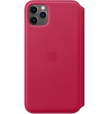 Чехол iPhone 11 Pro Max Leather Folio - Raspberry                                                                                                                                                                                                         