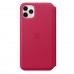 Чехол iPhone 11 Pro Max Leather Folio - Raspberry