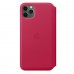 Чехол iPhone 11 Pro Max Leather Folio - Raspberry