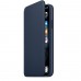 Чехол iPhone 11 Pro Max Leather Folio - Deep Sea Blue