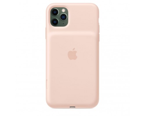 Чехол iPhone 11 Pro Max Smart Battery Case with Wireless Charging - Pink Sand