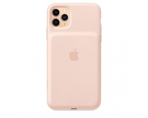 Чехол iPhone 11 Pro Max Smart Battery Case with Wireless Charging - Pink Sand