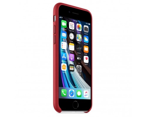 Чехол iPhone SE Leather Case - (PRODUCT)RED Чехол iPhone SE Leather Case - (PRODUCT)RED