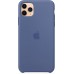 Чехол iPhone 11 Pro Max Silicone Case - Linen Blue