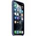 Чехол iPhone 11 Pro Max Silicone Case - Linen Blue