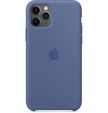 Чехол iPhone 11 Pro Silicone Case - Linen Blue                                                                                                                                                                                                            