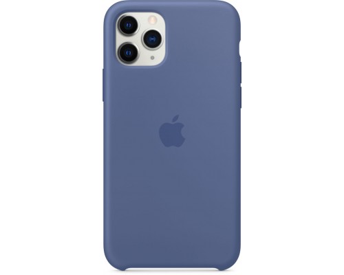 Чехол iPhone 11 Pro Silicone Case - Linen Blue