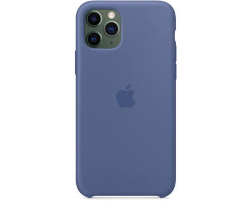 Чехол iPhone 11 Pro Silicone Case - Linen Blue