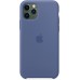 Чехол iPhone 11 Pro Silicone Case - Linen Blue